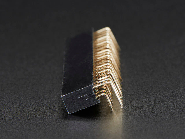 0.1" 2x20-pin Strip Right Angle Female Header