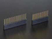 Stacking Headers for Feather - 12-pin and 16-pin female headers