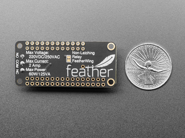 Adafruit Non-Latching Mini Relay FeatherWing