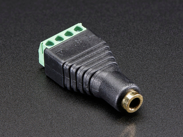 8) 4-Pole (TRRS) Audio Jack Terminal Block