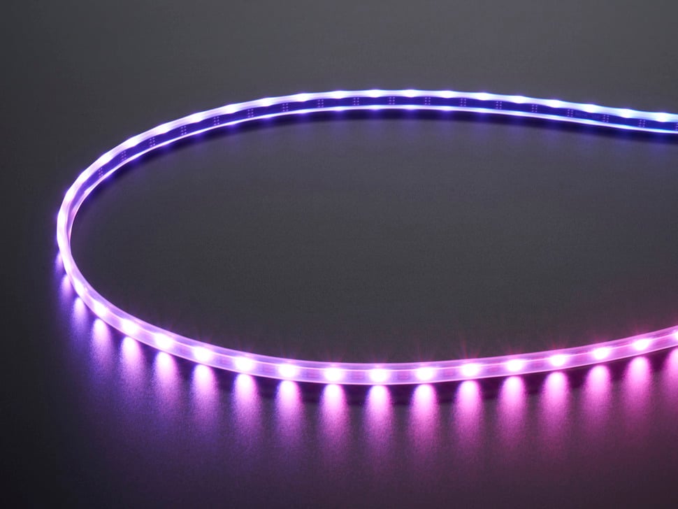 Adafruit Mini Skinny NeoPixel Digital RGB LED Strip - 60 LED/m