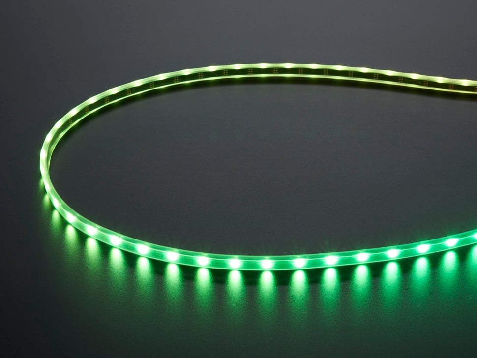 Adafruit Mini Skinny NeoPixel Digital RGB LED Strip - 60 LED/m