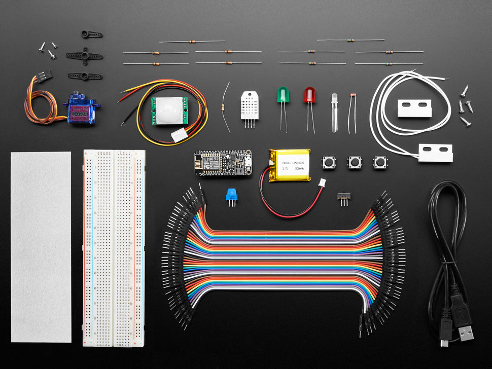 Microsoft Azure IoT Starter Kit w/ Adafruit Feather HUZZAH