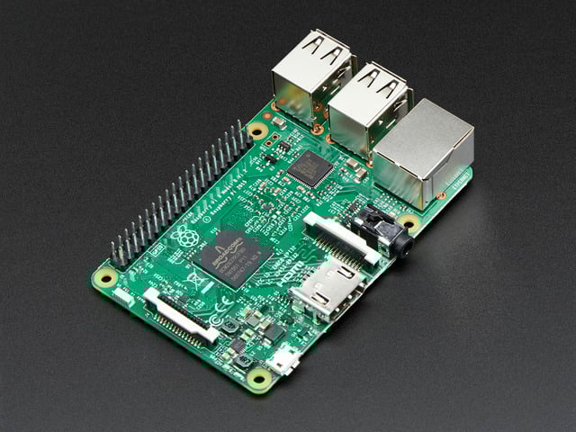 Raspberry Pi 3 - Model B - ARMv8 with 1G RAM