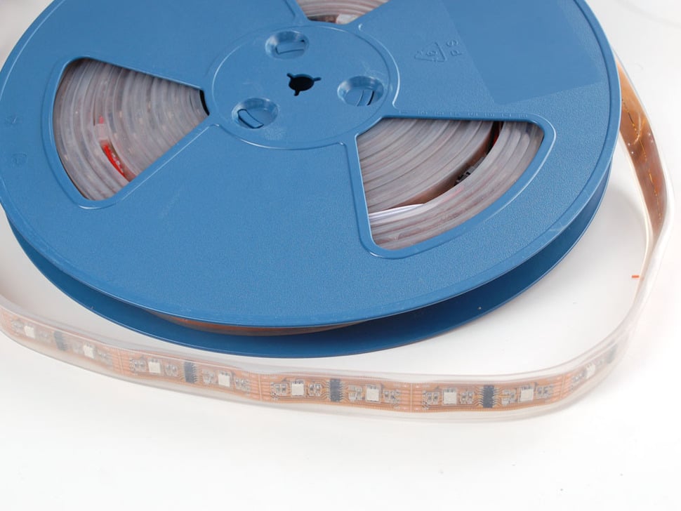 Digital RGB LED Weatherproof Strip - LPD8806 32 LED