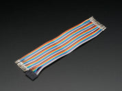 Premium Female/Female Raw Custom Jumper Wires - 40 x 6" (150mm)