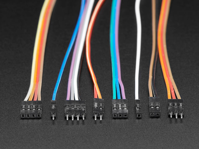 Small Single Row Wire Housing Pack for DIY Jumper Cables