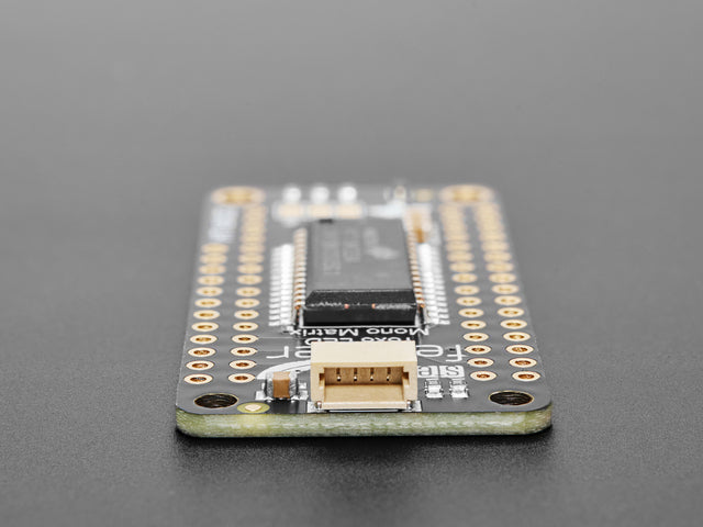 Adafruit 0.8" 8x16 LED Matrix FeatherWing Display Kit - Yellow