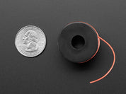 Silicone Cover Stranded-Core Wire - 50ft 30AWG Red