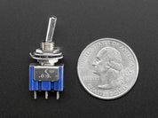 Mini Panel Mount SPDT Toggle Switch