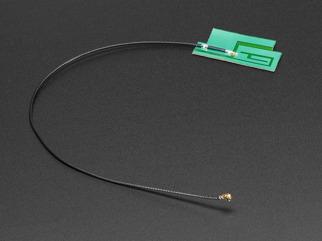 Slim Sticker-type Cellular Quad-Band Antenna