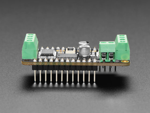 Assembled DC Motor + Stepper FeatherWing Add-on
