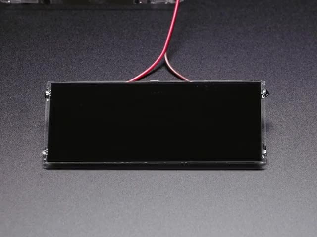Large Liquid Crystal Light Valve - Controllable Shutter Glass