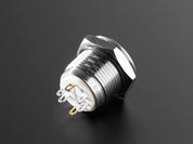 Rugged Metal Pushbutton - 16mm 6V RGB Momentary