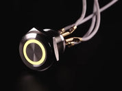 Rugged Metal Pushbutton - 16mm 6V RGB Momentary