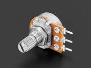 Panel Mount 10K Log Potentiometer (Breadboard Friendly)