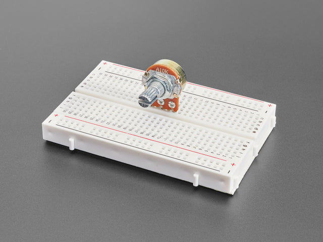Panel Mount 10K Log Potentiometer (Breadboard Friendly)