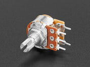 Panel Mount 10K Log Potentiometer w/ On-Off Switch