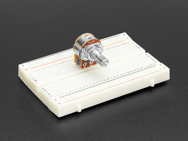 Panel Mount 10K Log Potentiometer w/ On-Off Switch