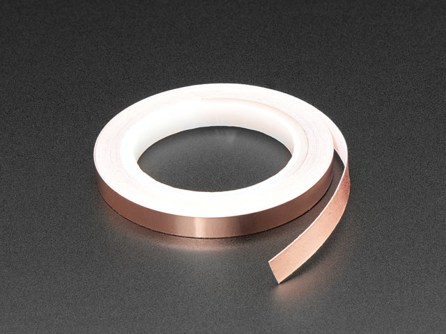 Roll of Copper Foil Tape with Conductive Adhesive - 6mm wide