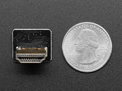 DIY HDMI Cable Parts - Right Angle (R bend) HDMI Plug Adapter