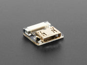 DIY HDMI Cable Parts - Straight Mini HDMI Socket Adapter