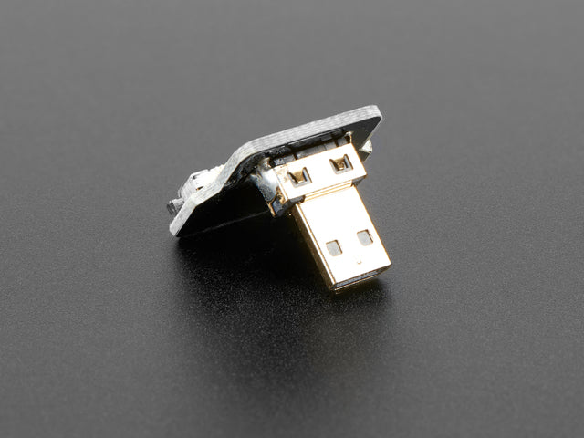 Right Angle (L Bend) Micro HDMI Plug