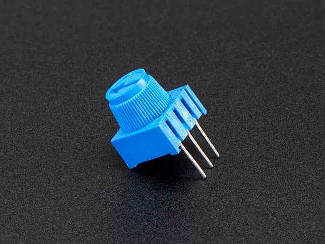 Breadboard friendly trim potentiometer