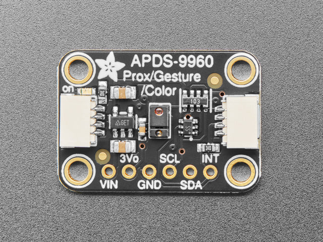 Adafruit APDS9960 Proximity, Light, RGB, and Gesture Sensor