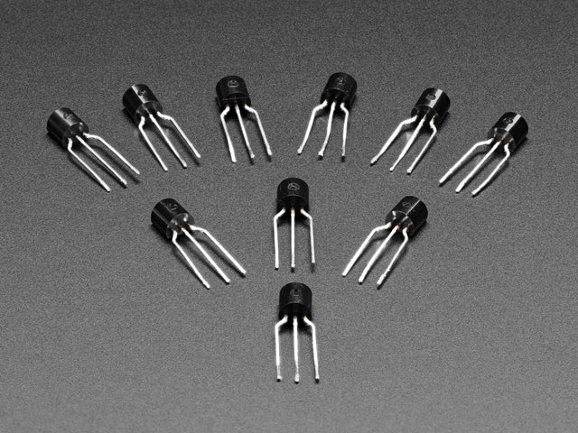 Bipolar Transistor Kit - 5 x PN2222 NPN and 5 x PN2907 PNP