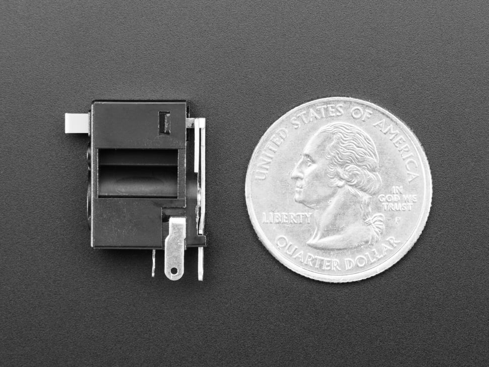 2.1mm DC Power Jack with Slide Switch