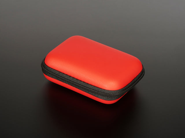 Maker-Friendly Zipper Case in Red