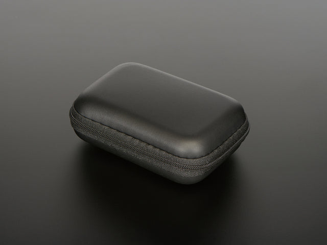 Maker-Friendly Zipper Case in Black