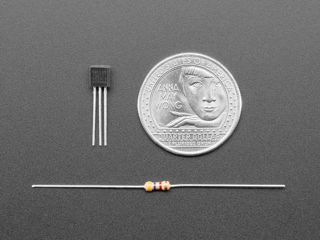 DS18B20 Digital temperature sensor + extras