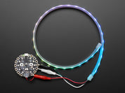 Adafruit NeoPixel LED Strip w/ Alligator Clips - 60 LED/m