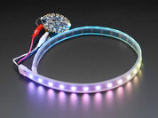 Adafruit NeoPixel LED Strip w/ Alligator Clips - 60 LED/m
