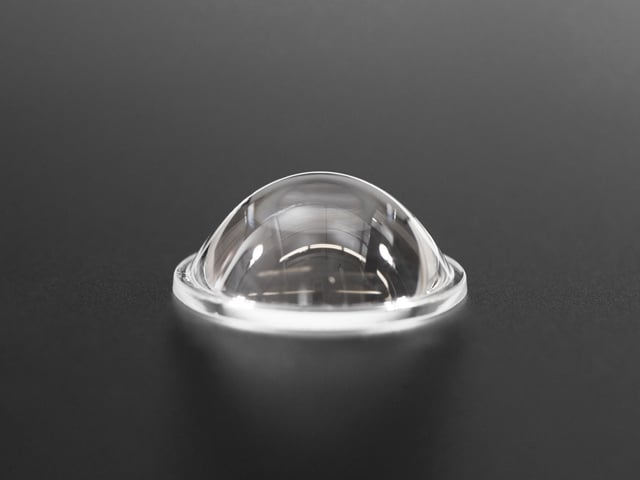 40mm Diameter Convex Glass Lens with Edge