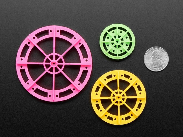 Paddle Wheel Pack for TT Gearbox Motor