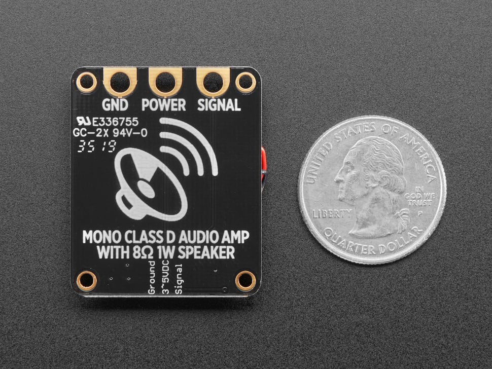 Adafruit STEMMA Speaker - Plug and Play Audio Amplifier