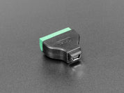 USB Mini B Female Socket to 5-pin Terminal Block