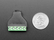 USB Micro B Female Socket to 5-pin Terminal Block