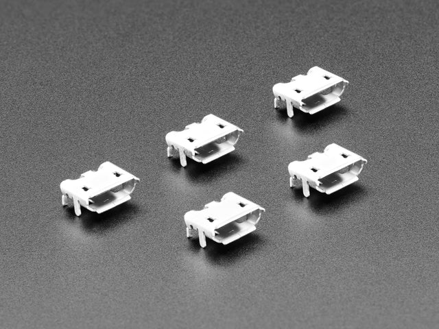 Pack of 5 Micro B USB Jack Connectors