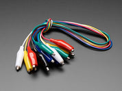 Small Alligator Clip Test Lead (set of 6)