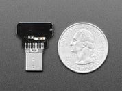 DIY USB Cable Parts - Straight Type C Plug