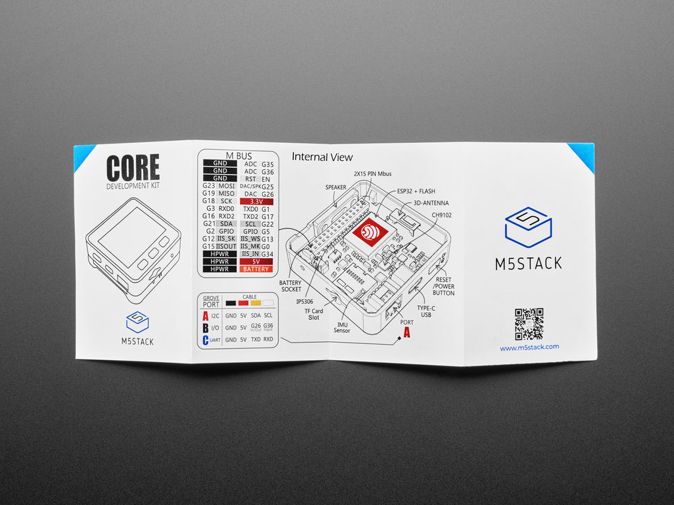 M5Stack Basic Core IoT Development Kit - ESP32 Dev Board