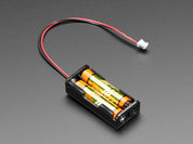 2 x AAA Open Battery Holder with JST PH Connector