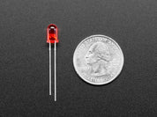 Diffused 5mm LED Pack - 5 LEDs each in 5 Colors - 25 Pack