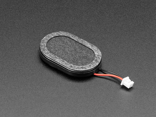 Mini Oval Speaker with Short Wires 