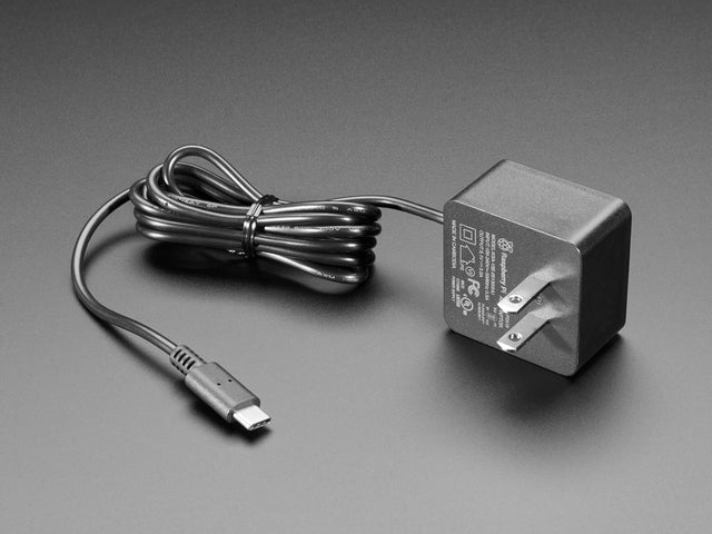 Official Raspberry Pi Power Supply 5.1V 3A with USB C