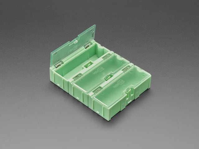 Small Modular Snap Boxes - SMD component storage - 3 pack
